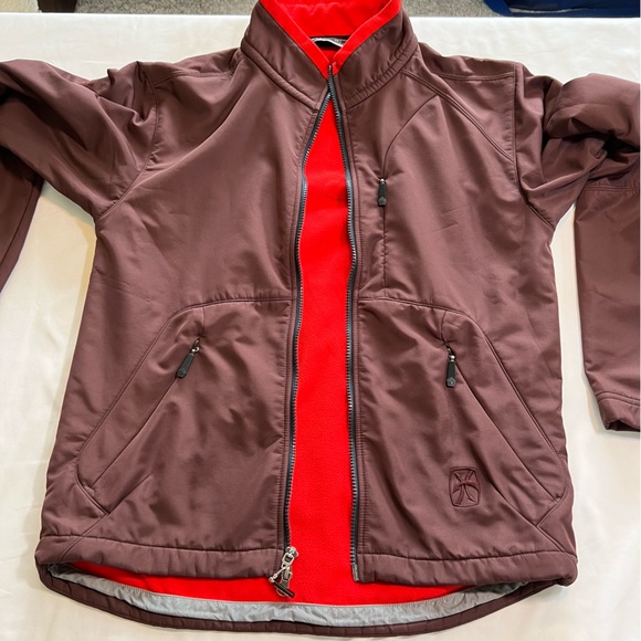 Bonfire Fleece Lined Windbreaker Jacket Size Medium - Picture 3 of 15